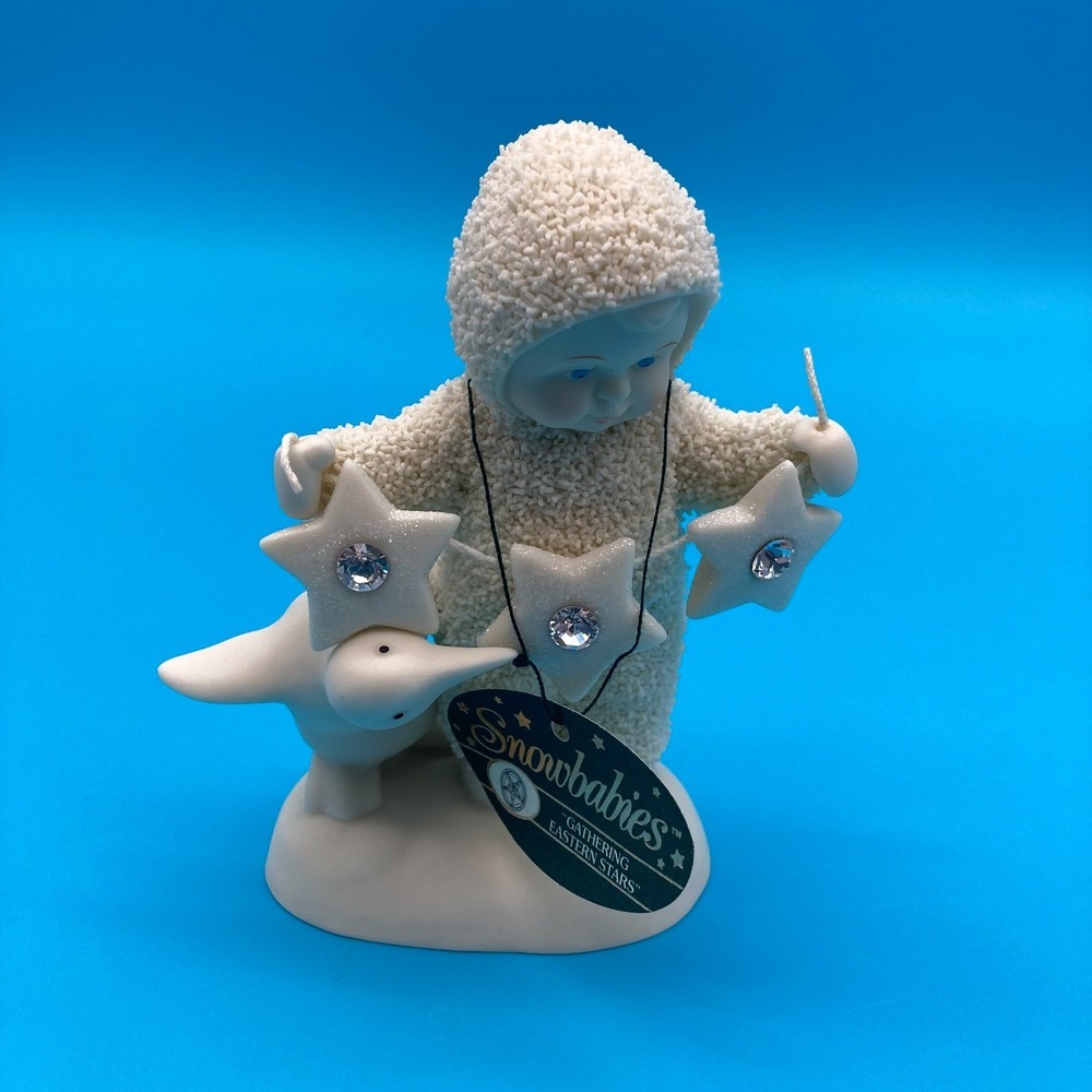 Dept 56 Snowbabies Gathering Eastern Stars OES 45th Triennium 2006 Penguin